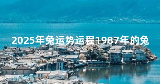 2025年兔运势运程1987年的兔